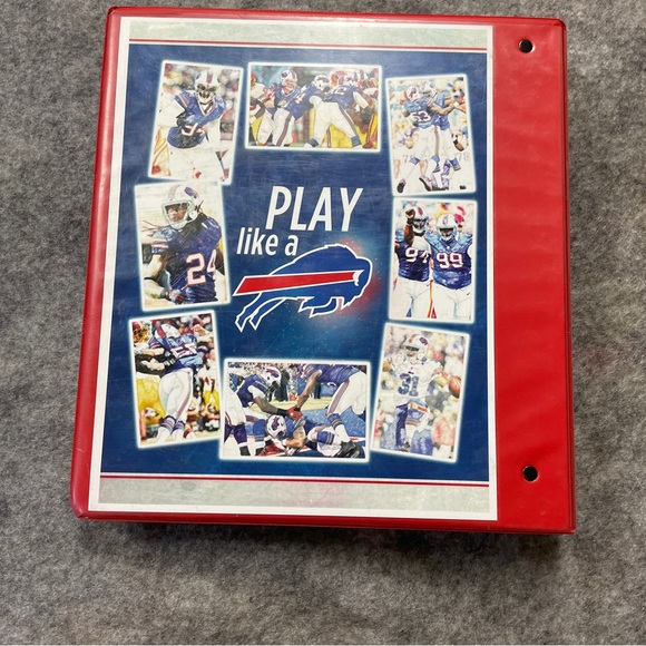 NFL Playbook Buffalo Bills Defense Anthony Weaver Football Collectable - Picture 4 of 14